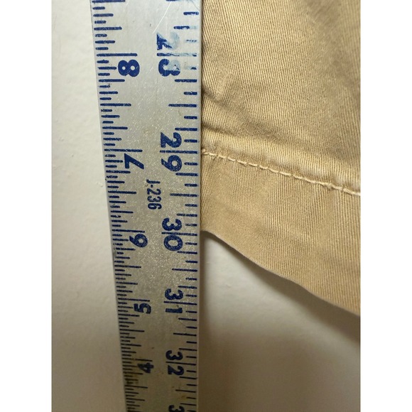 American Eagle Outfitters Mens Khaki Relaxed Straight  Flex Pants Size 34x34 - Picture 5 of 8